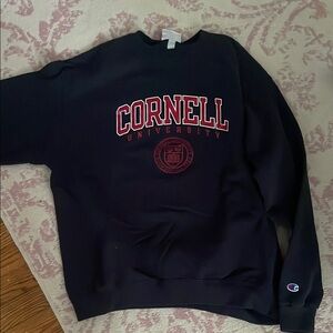 Champion Black Cornell University Men's Crewneck sweatshirt